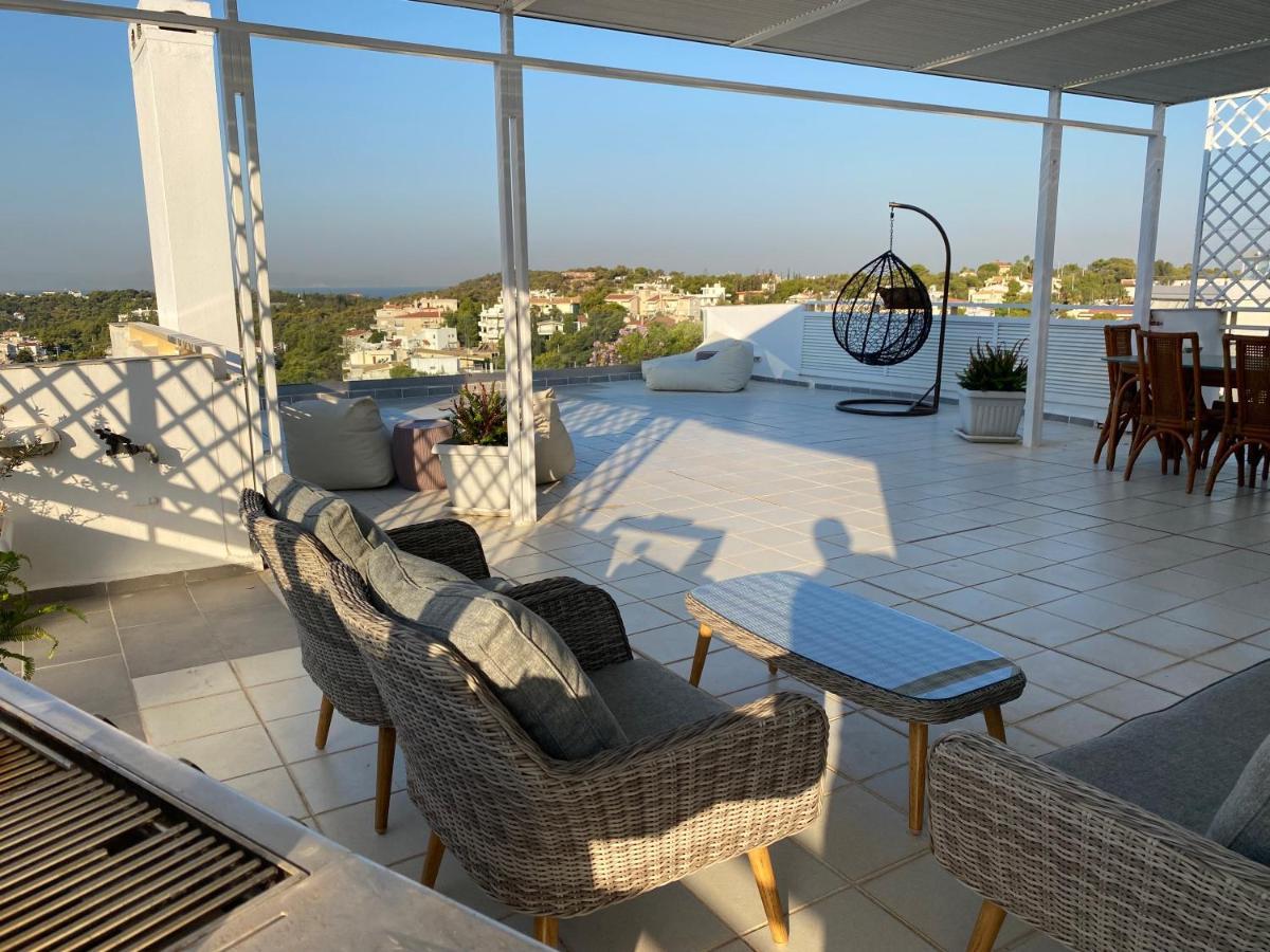 Villasonboard Vouliagmeni Penthouse Veranda Sea-View & Beach Атина Екстериор снимка