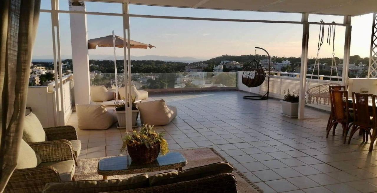 Villasonboard Vouliagmeni Penthouse Veranda Sea-View & Beach Атина Екстериор снимка