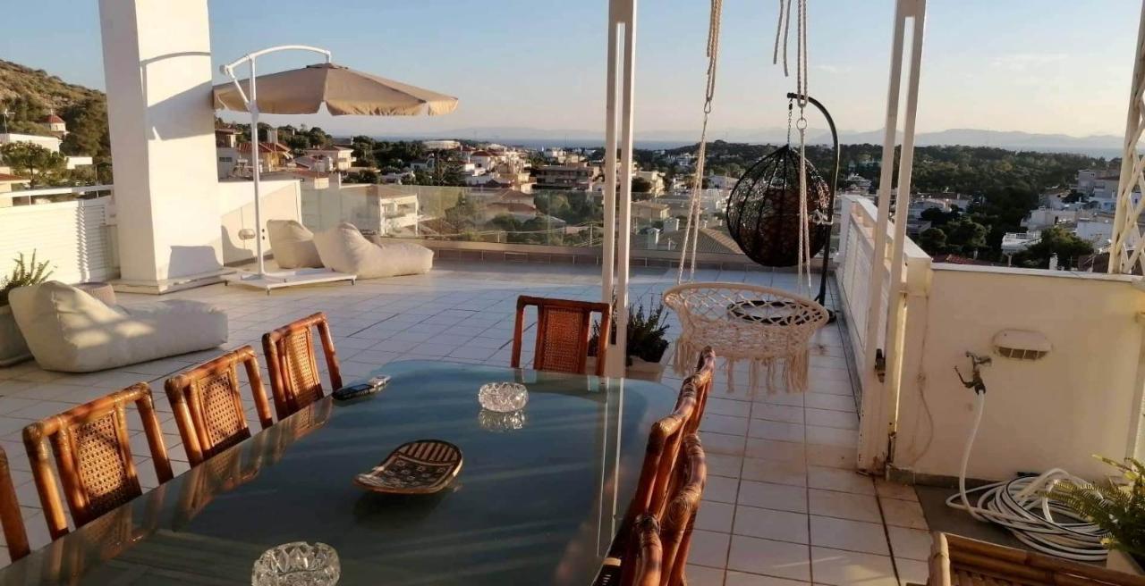 Villasonboard Vouliagmeni Penthouse Veranda Sea-View & Beach Атина Екстериор снимка